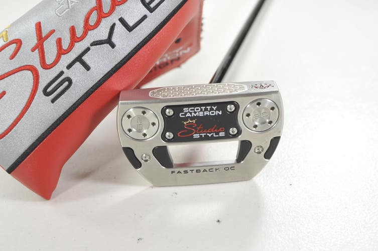 Titleist 2025 Scotty Cameron Studio Style Fastback OC 33.5" Putter Steel #220716