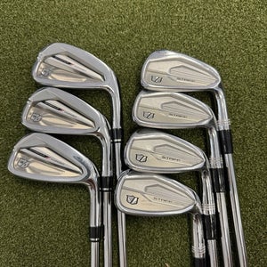 Wilson Staff DynaPwr Forged 24 Comb Set CB 4-PW KBS Tour Lite Stiff 2 Upright