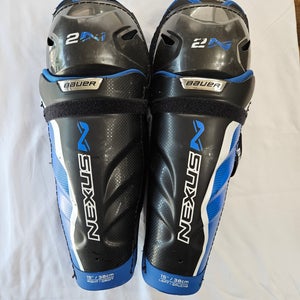 Senior Bauer Nexus 2N 15" Shin Pads (Used)
