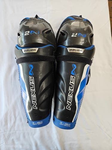 Senior Bauer Nexus 2N 15" Shin Pads (Used)