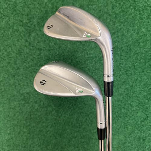 TaylorMade MG4 Chrome SB 54-58 Sand Lob Wedge Set MRH Steel Wedge Flex Shafts