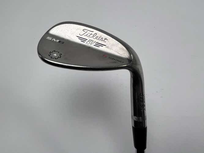Titleist Vokey SM6 Steel Grey Sand Wedge SW 54* 10S DG SL R300 Regular RH