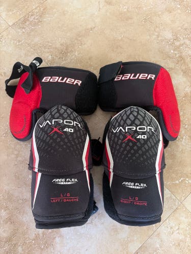 Senior Large Bauer Vapor X40 Elbow Pads (Used)