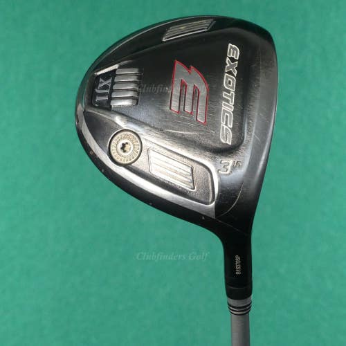 Tour Edge Exotics XJ1 Fairway 15 3 Wood Fujikura Air Speeder Graphite Seniors