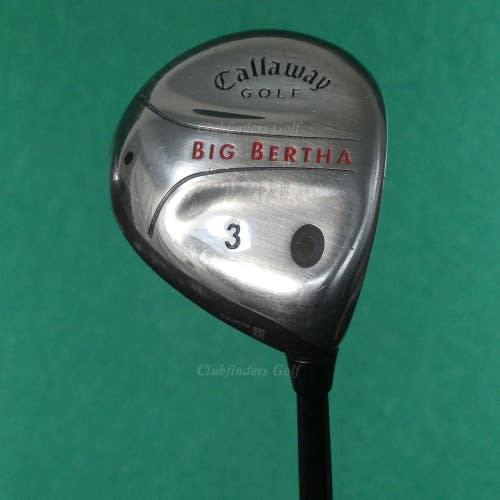 Callaway Big Bertha 2004 Fairway 3 Wood Factory RCH 75w Graphite Regular
