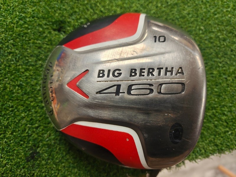 Callaway Big Bertha 460 10 Degree Driver Regular Flex Aldila NVS 55 Graphite