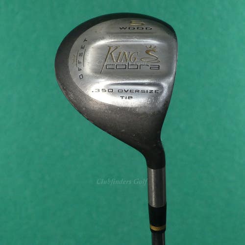 King Cobra .350 Oversize Tip Offset Fairway 5 Wood Factory Apollo Steel Firm