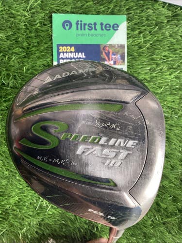 Adams Speedline Fast 10 Driver 10.5* With Wasabi Lite Flex Seniors Graphite Shaf