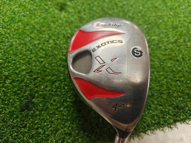 Tour Edge Exotics XCG 21 Degree 4 Hybrid 4H Graphite Shaft Stiff Flex Proforce