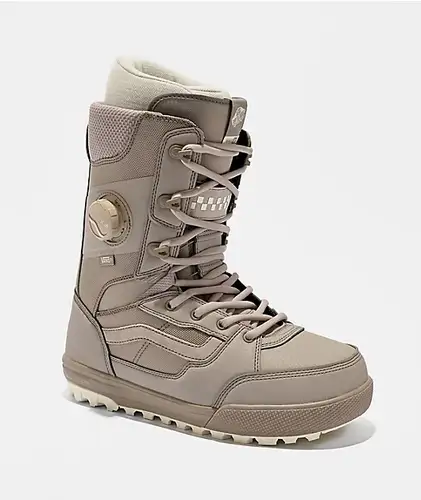NEW 2026 Vans Invado Pro Snowboard Boots Mushroom Men's Size 10 (Women's Size 11)