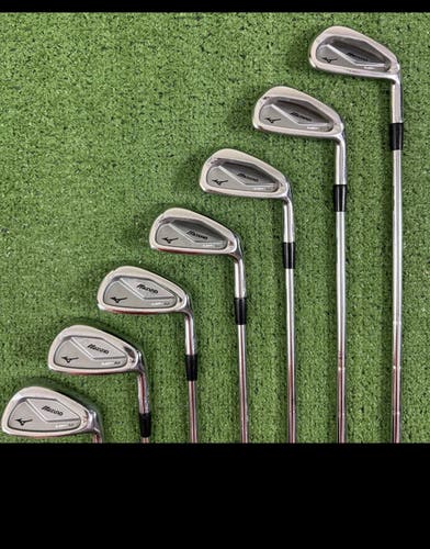 Men's Mizuno MP-53 Right Handed Iron Set Stiff Flex (Used)