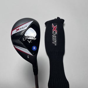 Callaway X Hot 2013 4 Hybrid 22* 65g Regular Graphite Mens RH HC