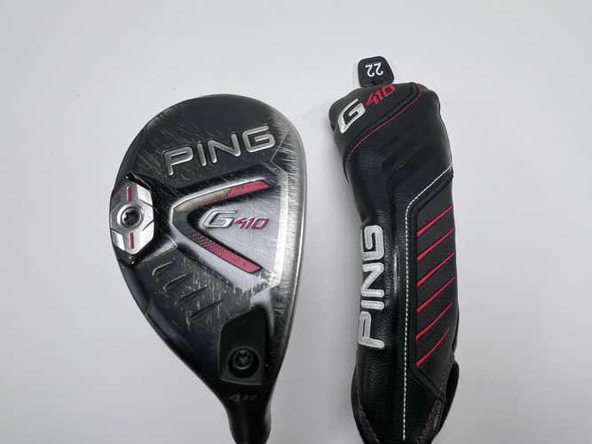 Ping G410 4 Hybrid 22* Alta CB 70g Stiff Graphite Mens RH HC Oversize Grip