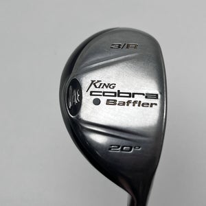 Cobra Baffler 2005 3 Hybrid 20* Aldila NV HL 65g Stiff Graphite Mens RH