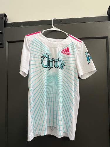 PLL Chrome #14 Justin Guterding Medium Men's Adidas Jersey (Used)
