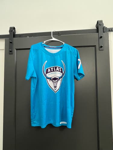 Atlas LC #7 Jeff Teat Large Men's Champion Jersey (Used)