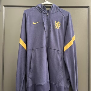Blue Men's Large Nike Sweatshirt (Used)