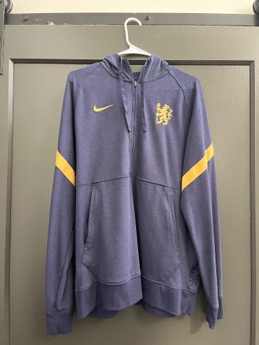 Blue Men's Large Nike Sweatshirt (Used)
