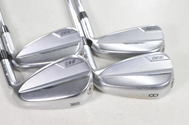 Ping i530 7-W Iron Set Stiff Flex White Dot Right DG MID S300 100g Steel #220562