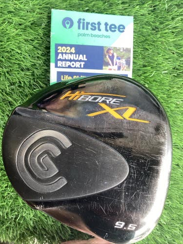 Cleveland Hi Bore XL Driver 9.5* With M Flex Seniors Graphite Shaft