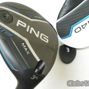 PING G440 Max Fairway 15°  3 Wood Mitsubishi Kai'li White 70 X +Cover  MINT