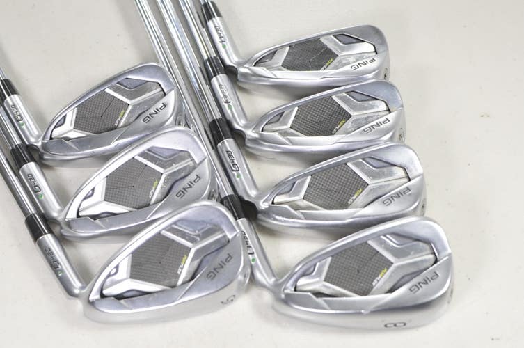 Ping G430 5-W,45* Iron Set Regular Flex Green Dot Right AWT 2.0 Steel # 220739