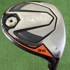 Honma TW747 Tour World 3 Wood 15 Vizard 70S Stiff Flex 42.75