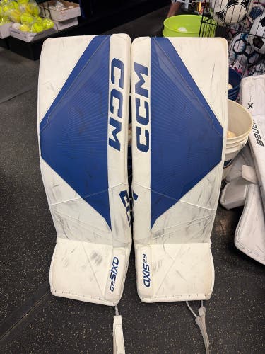 34" CCM Axis 2.9 Goalie Leg Pads (Used)