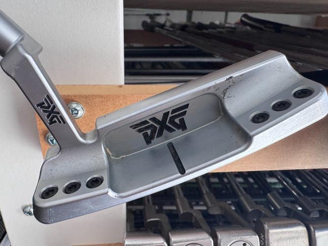 PXG Brandon 35" Silver Blade Putter Super Stroke Tour 2.0 Grip 2403