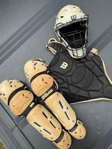 Gray Wilson EZ Gear Kit Catcher's Set (Used)