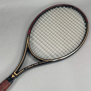 ATP Gold Fox Graphite Vintage Tennis Racquet 4 3/8" Grip & 90in Head Size