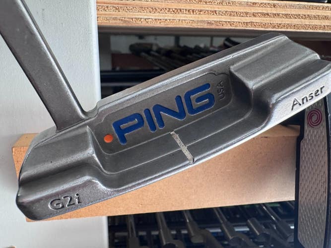 Ping Anser G2i Orange Dot 35" Blade Putter Super Stroke Grip 2405