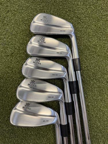 Miura MB-101 Iron Set 6-PW KBS Stiff Flex Tour 120 Steel Right Handed