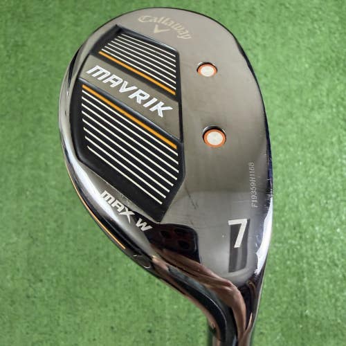 Callaway Mavrik Max W 33 7 Hybrid 7H UST Helium Ladies Womens Flex 50L