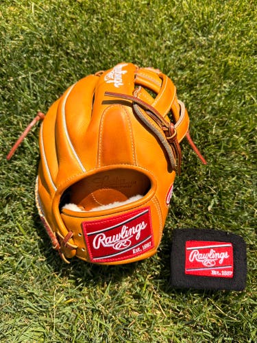 2025 Rawlings Pro Preferred RH Infield Baseball Glove 11.75" Lightly Used. Rich Tan