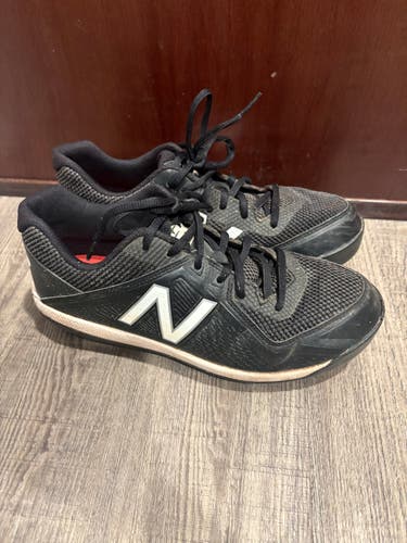 Black Kid's 7Y (Big Kids / Youth) Youth New Balance Low Top Molded Cleats (Used)