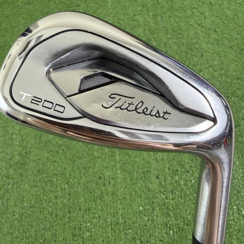 Titleist T200 2019 9 Iron True Temper AMT Black S300 Stiff Flex Steel
