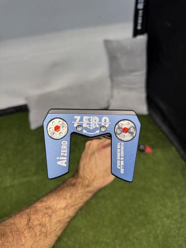Burke Ai Zero Putter Steel Shaft 35 Inch RH W HC