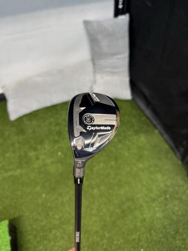 TaylorMade Qi35 Rescue 4 Hybrid 22* Tensei 1k Black 85HY Stiff Flex LH W HC