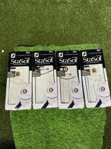 4 Womens Footjoy Stasof Glove Medium/Large Left Handed