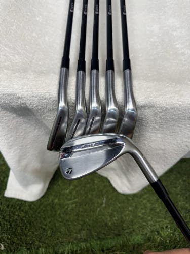 TaylorMade P790 2025 Iron Set (5-Pw) MMT 55g Senior Flex Shaft RH
