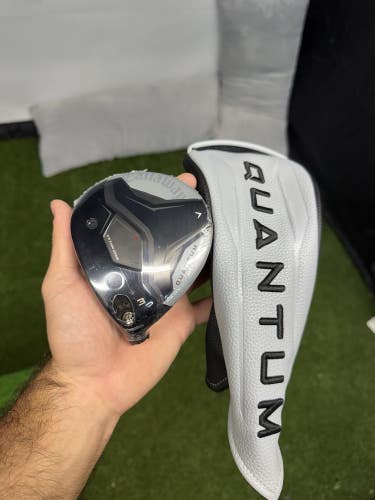 New Lefty Callaway Quantum Max D 3 Wood 15* Head Only LH W HC