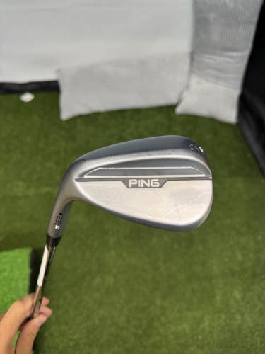 Lefty Ping S159 56* S-12 Wedge Z-115 Steel Shaft LH Black Dot