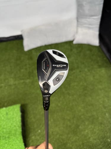 Lefty Callaway Quantum Max OS 5 Hybrid 23* Denali Silver 60g 5.5 Regular Flex LH