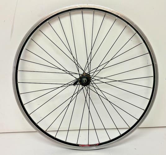 Trek Matrix 550 32-Spoke Black Aluminum 26" QR Mountain Bike Front Wheel GREAT