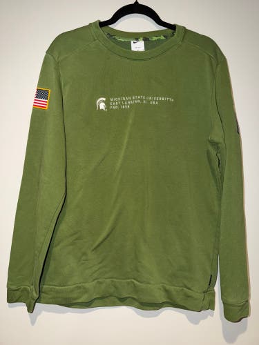 Green Adult Unisex Medium Nike Sweatshirt (Used)