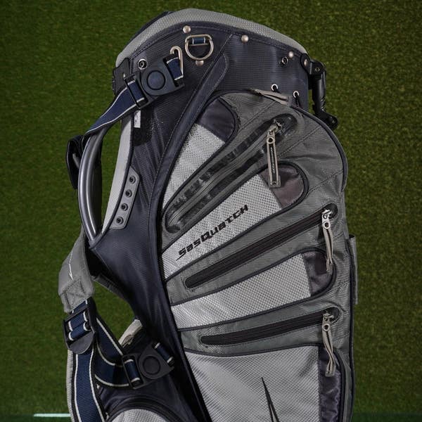 Original Nike SasQuatch Stand Golf Bag Navy / Gray 14-Way Dual