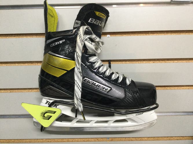 Bauer Supreme Comp Hockey Skates Regular Width 8 (Used)