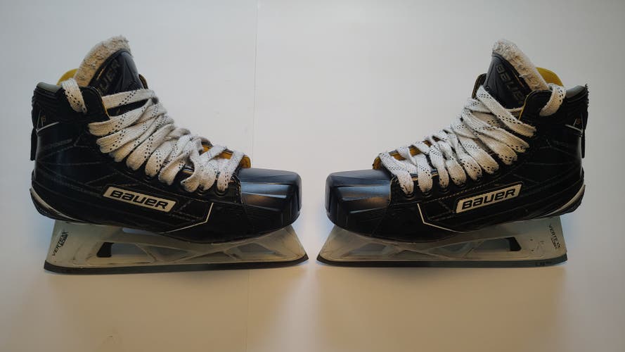 Bauer Supreme 1S Pro Hockey Goalie Skates Regular Width Pro Stock 6.5 (Used)