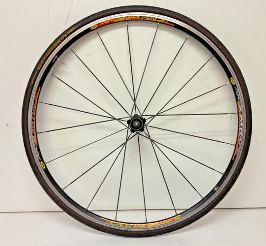 Mavic Aksium Race 20-Bladed Steel Spoke Black Aluminum 700C Rear Wheel Gatorskin